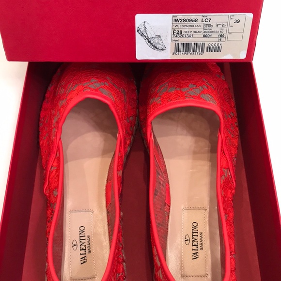 SOLD NWT VALENTINO GARAVANI ESPADRILLES FLATS - Picture 6 of 8